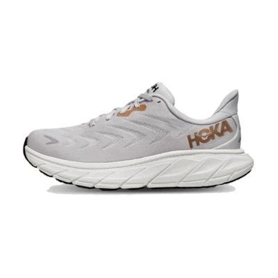 (W) HOKA Arahi 6 Wide 'Nimbus Cloud Rose Gold'