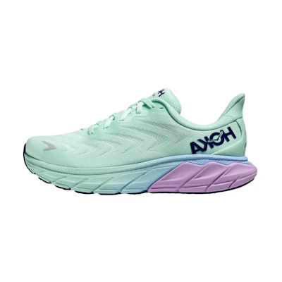 (W) HOKA Arahi 6 Wide 'Sunlit Ocean Lilac Mist'