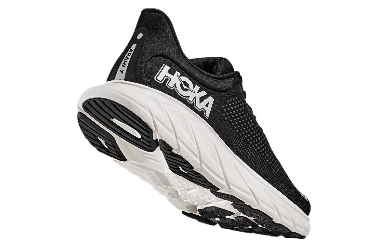 Shop (W) HOKA Arahi 7 ''Hitam Putih'' 1147851-BWHT