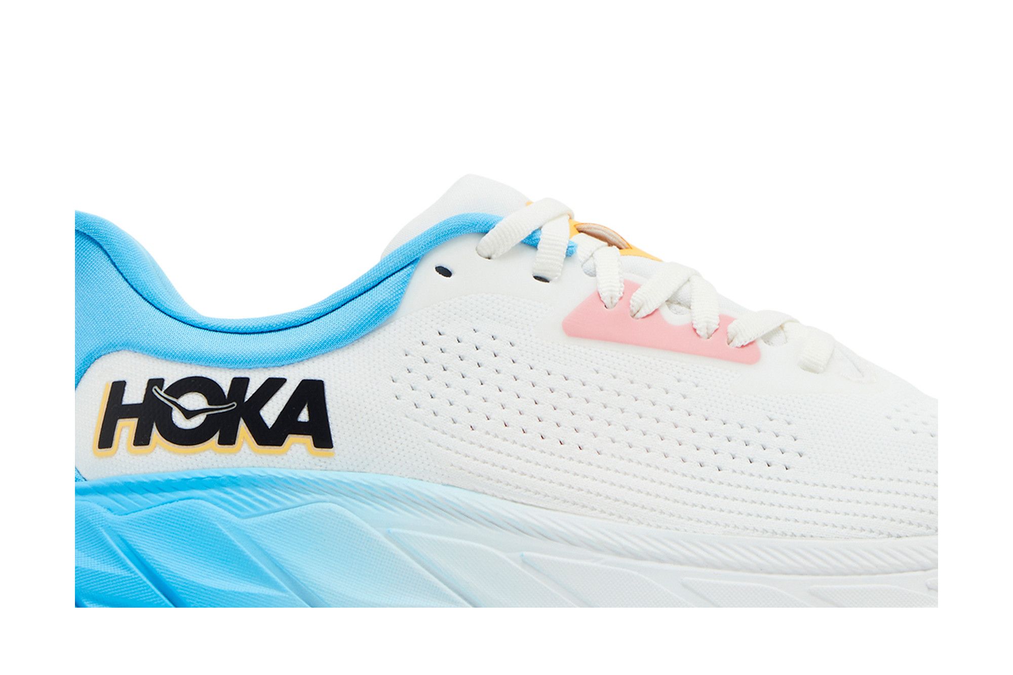 Order (W) HOKA Arahi 7 'Blanc De Blanc Swim Day' Sepatu Lari Pria/Wanita 1147851-BSW