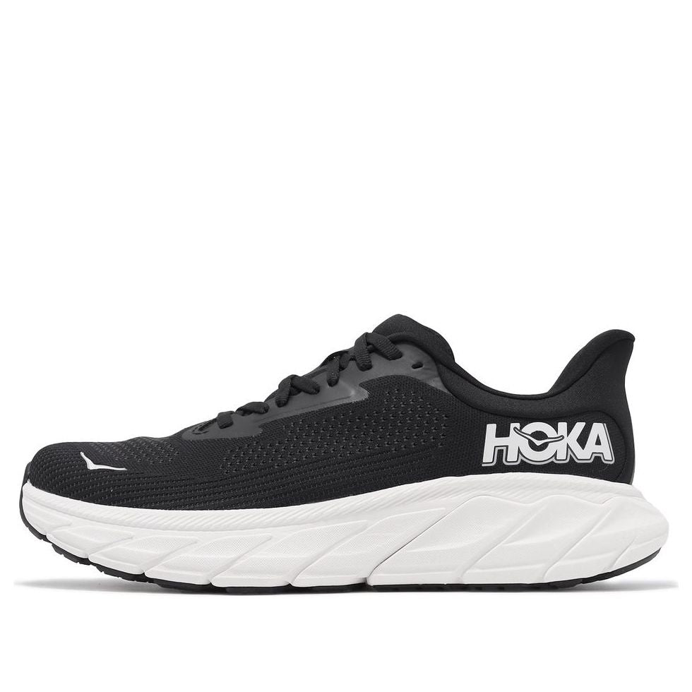 (Women) HOKA Arahi 7 Wide 'Black White' 1147890-BWHT