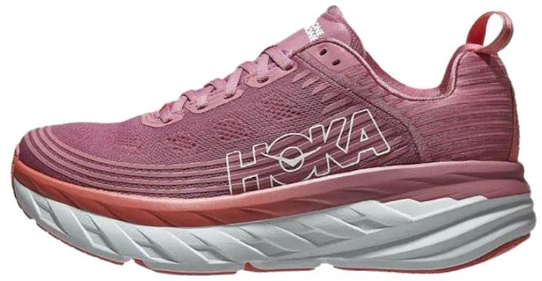 (Women) HOKA Bondi 6 'Heather Rose Lantana' 1019270-HRLN Buy (Women) HOKA Bondi 6 'Heather Rose Lantana' 1019270-HRLN