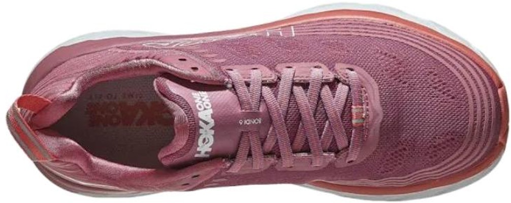 (Women) HOKA Bondi 6 'Heather Rose Lantana' 1019270-HRLN Lookbook (Women) HOKA Bondi 6 'Heather Rose Lantana' 1019270-HRLN