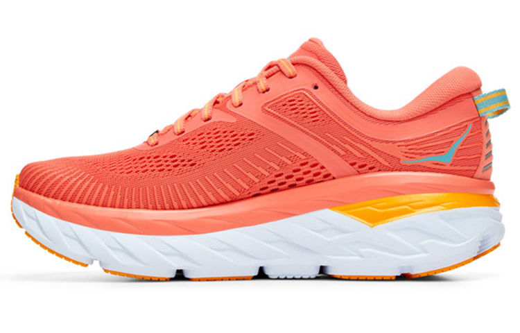 Buy HOKA ONE ONE Bondi 7 低筒跑步鞋 女款 粉橙色