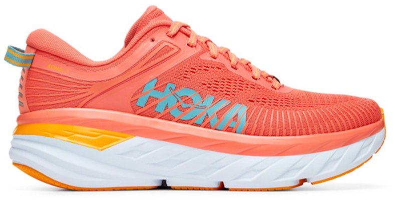 (W) HOKA Bondi 7 'Camellia Coastal Shade' Wanita 1110519-CCSD Order (W) HOKA Bondi 7 'Camellia Coastal Shade' Wanita 1110519-CCSD