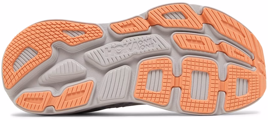 HOKA ONE ONE Bondi 7 潮流百搭休閒 低幫 跑步鞋 女款 灰橙 Shop HOKA ONE ONE Bondi 7 潮流百搭休閒 低幫 跑步鞋 女款 灰橙