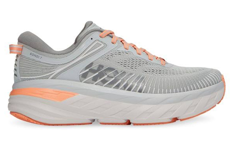 Order (W) HOKA Bondi 7 'Harbor Mist Sharkskin' Zapatillas Running Grises 1110531-HMSH