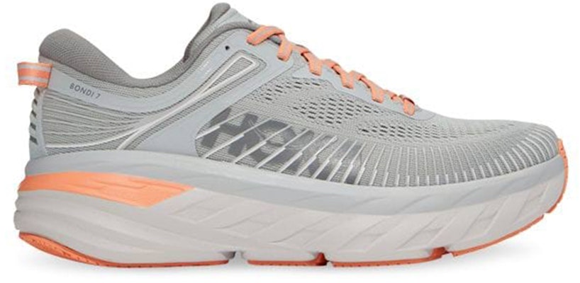 (W) HOKA Bondi 7 'Harbor Mist Sharkskin' Wanita Pria Sneakers Olahraga 1110531-HMSH Order (W) HOKA Bondi 7 'Harbor Mist Sharkskin' Wanita Pria Sneakers Olahraga 1110531-HMSH
