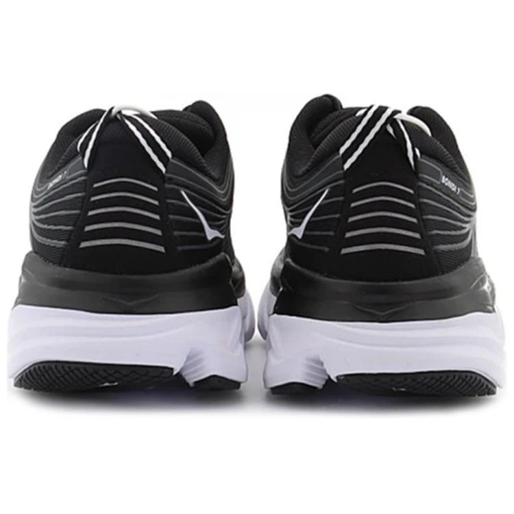 Lookbook (W) HOKA ONE ONE Bondi 7 宽版 '黑白' 1110531-BWHT