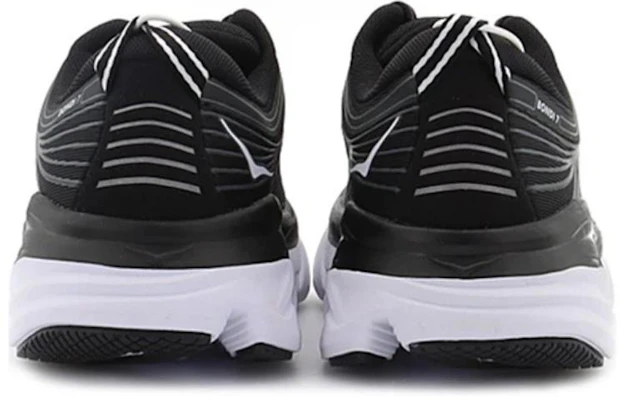 (W) HOKA ONE ONE Bondi 7 宽版 '黑白' 1110531-BWHT Lookbook (W) HOKA ONE ONE Bondi 7 宽版 '黑白' 1110531-BWHT