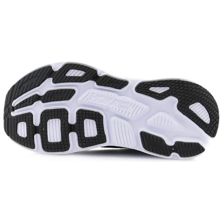 Shop (W) HOKA ONE ONE Bondi 7 Wide 'Hitam dan Putih' 1110531-BWHT