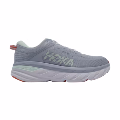 (W) HOKA Bondi 7 Wide 'Blue Fog'