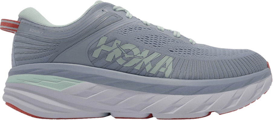 (W) HOKA Bondi 7 Wide 'Blue Fog' Sepatu Lari Pria/Wanita 1110531-BFBG Buy (W) HOKA Bondi 7 Wide 'Blue Fog' Sepatu Lari Pria/Wanita 1110531-BFBG