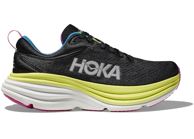 (Women) HOKA Bondi 8 'Black Rainbow' 1127952-BCGL