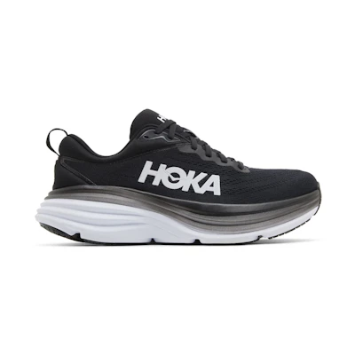 (W) HOKA Bondi 8 'Black White'