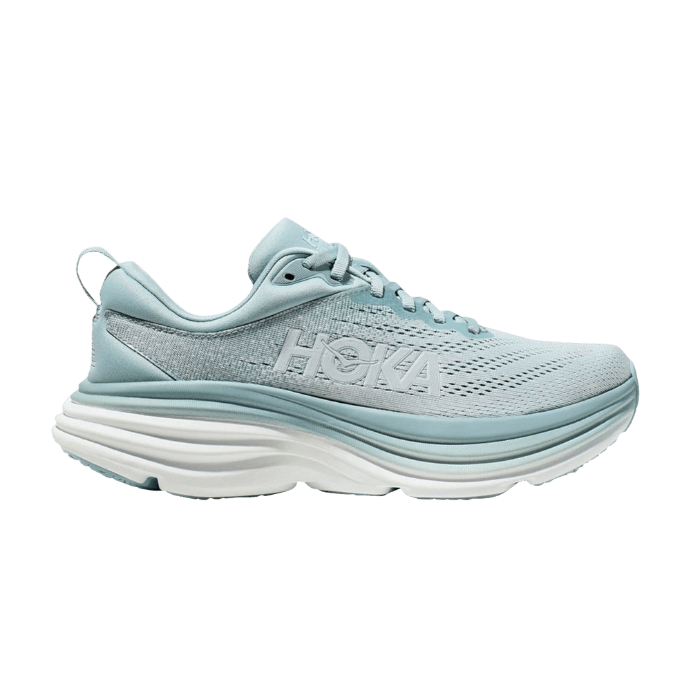 (Women) HOKA Bondi 8 'Blue Ice Flow' 1127952-CBIF