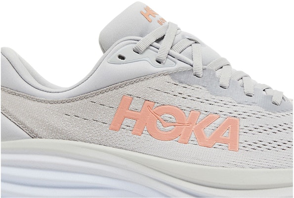 (W) HOKA Bondi 8 'Harbor Mist' Lelaki & Wanita Kasut Lari 1127952-HMLR Order (W) HOKA Bondi 8 'Harbor Mist' Lelaki & Wanita Kasut Lari 1127952-HMLR