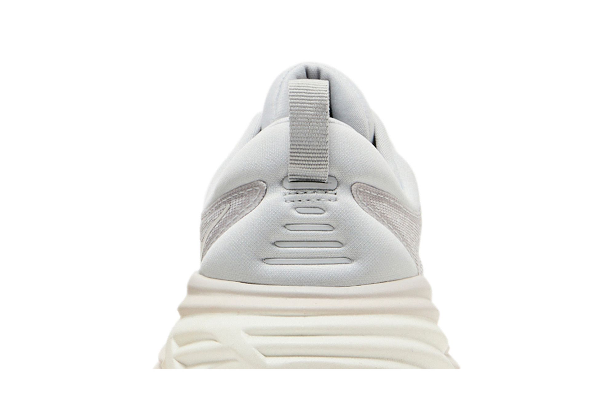 Sizing (W) HOKA Bondi 8 'Lunar Rock Nimbus Cloud' Sepatu Lari Pria/Wanita 1127952-LRNC