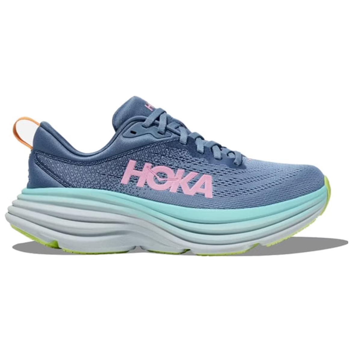 Lookbook (W) HOKA Bondi 8 'Shadow Dusk' Sepatu Lari Stylish dan Nyaman 1127952-SSK