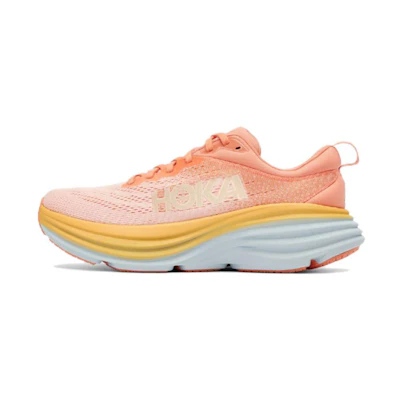 (W) HOKA Bondi 8 'Shell Coral Peach Parfait'