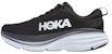 (W) 호카 본디 8 D 와이드 '블랙 화이트' 1127954-BWHT