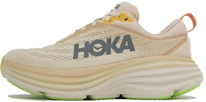(Women) HOKA Bondi 8 Wide 'Cream Vanilla' 1127954-CMV (Women) HOKA Bondi 8 Wide 'Cream Vanilla' 1127954-CMV