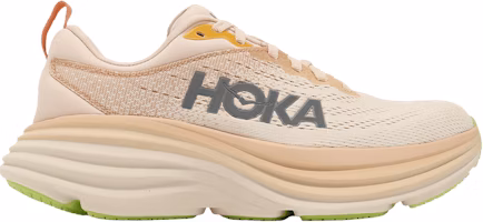 (Women) HOKA Bondi 8 Wide 'Cream Vanilla' 1127954-CMV (Women) HOKA Bondi 8 Wide 'Cream Vanilla' 1127954-CMV