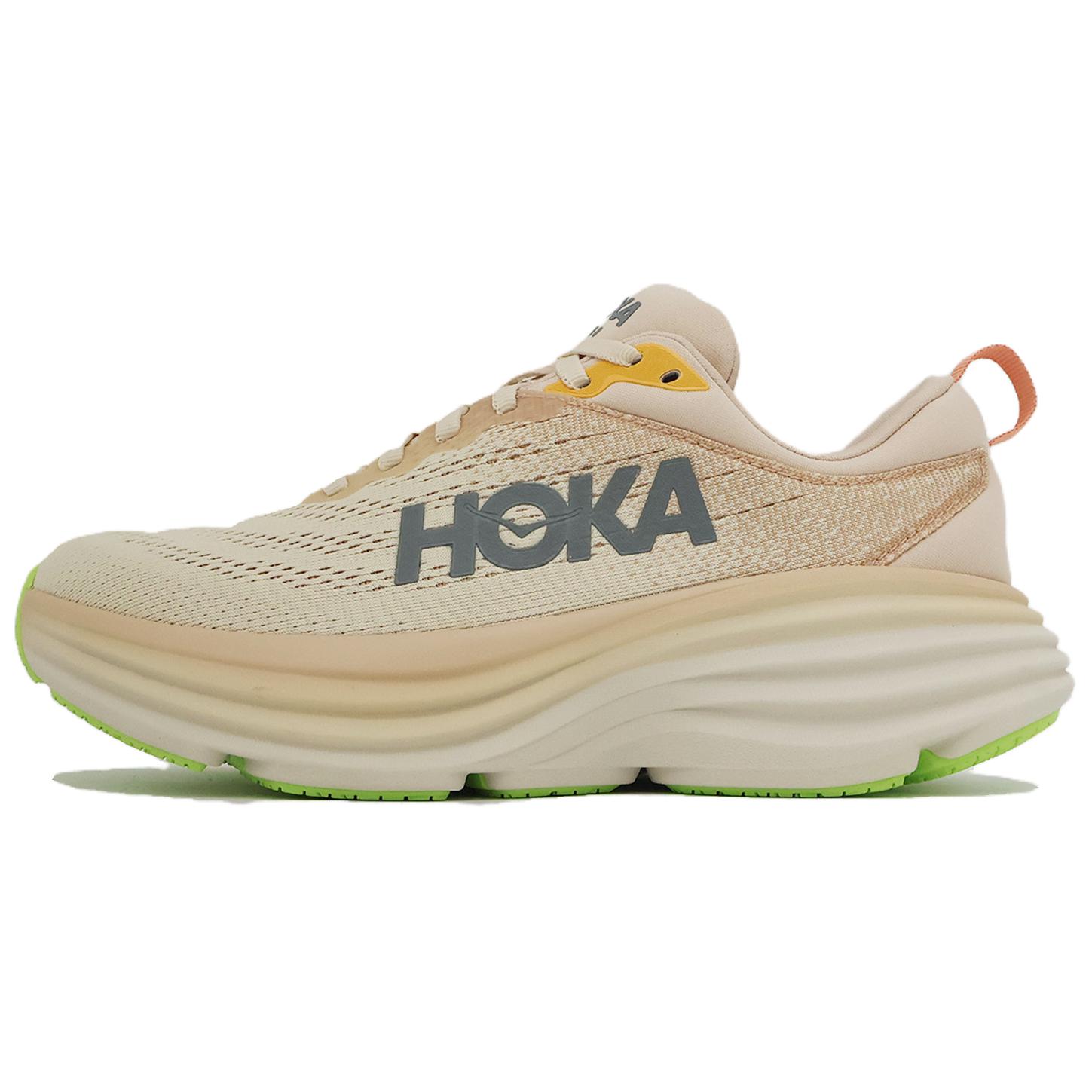 (Women) HOKA Bondi 8 Wide 'Cream Vanilla' 1127954-CMV