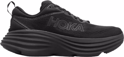 (Women) HOKA Bondi 8 Wide 'Triple Black' 1127954-BBLC (Women) HOKA Bondi 8 Wide 'Triple Black' 1127954-BBLC