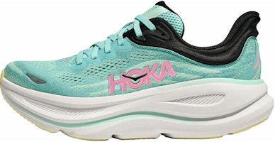 (Women) HOKA Bondi 9 Wide 'Blue Spark Mint Fluorite' 1162014-BTF (Women) HOKA Bondi 9 Wide 'Blue Spark Mint Fluorite' 1162014-BTF