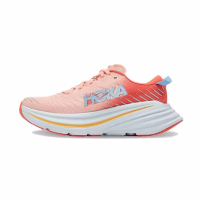 (W) HOKA Bondi X 'Camellia Peach Parfait'