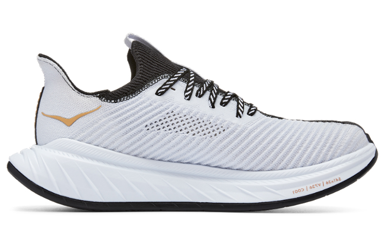 Order (W) HOKA Carbon X 3 'Hitam Peach' 1123193-BWHT