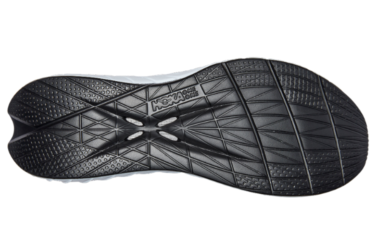 Shop (W) HOKA Carbon X 3 'Hitam Peach' 1123193-BWHT