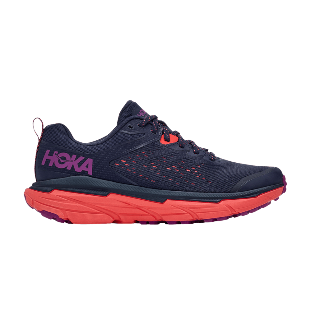 (Women) HOKA Challenger ATR 6 'Black Iris Hot Coral' 1106512-BIHC
