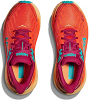 Shop HOKA ONE ONE Challenger ATR 7 舒適 防滑耐磨 低筒 跑步鞋 女款 紅黃