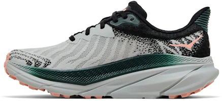 Shop HOKA ONE ONE Challenger ATR 7 防滑耐磨低幫跑步鞋 女款 霧灰赤松色