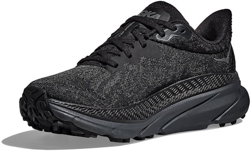 HOKA ONE ONE W Challenger 7 舒適休閒 減震防滑耐磨 低幫 跑步鞋 女款 黑色 Lookbook HOKA ONE ONE W Challenger 7 舒適休閒 減震防滑耐磨 低幫 跑步鞋 女款 黑色