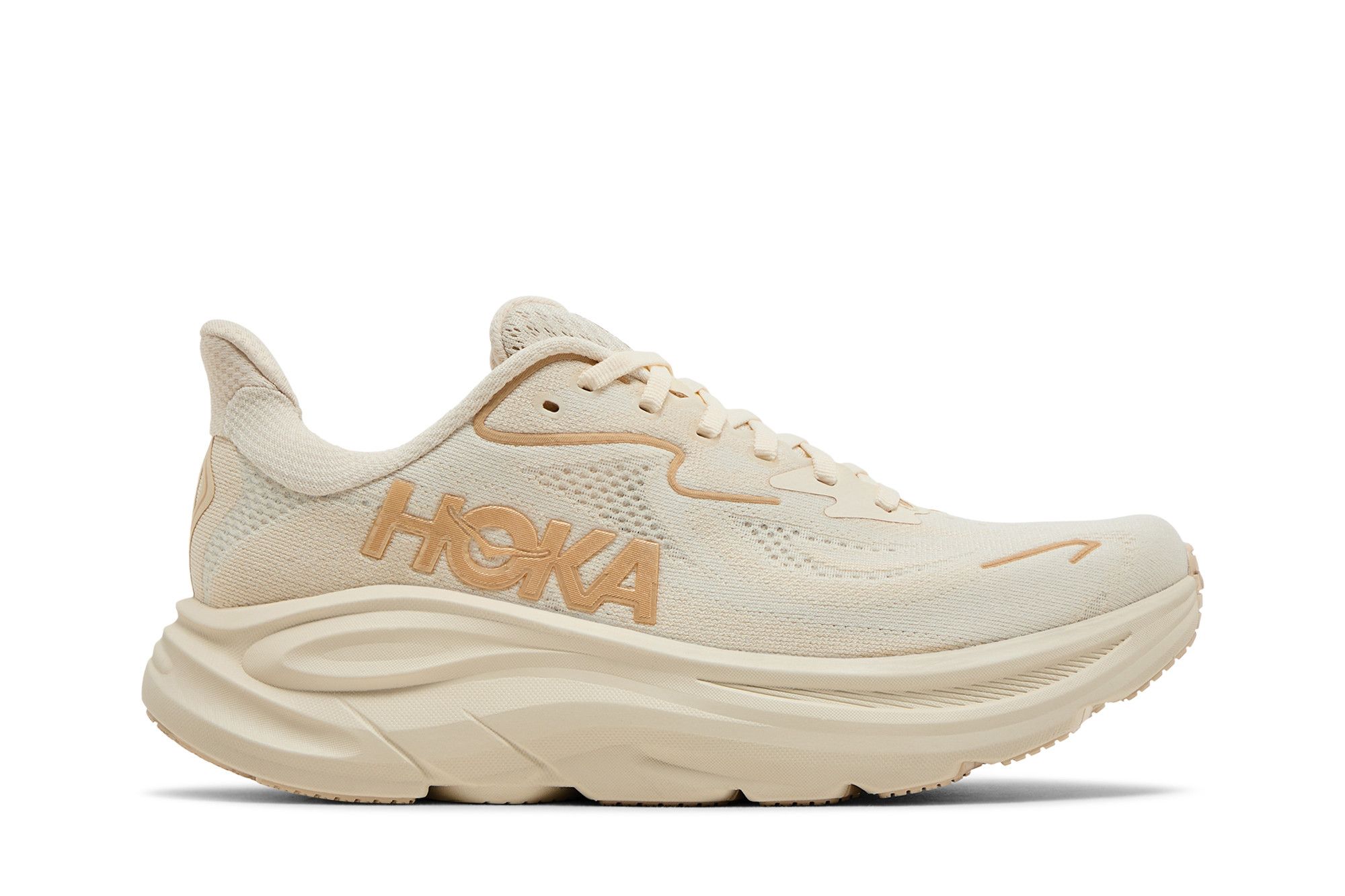 (Women) HOKA Clifton 10 'Vanilla Birch' 1162031-VCH