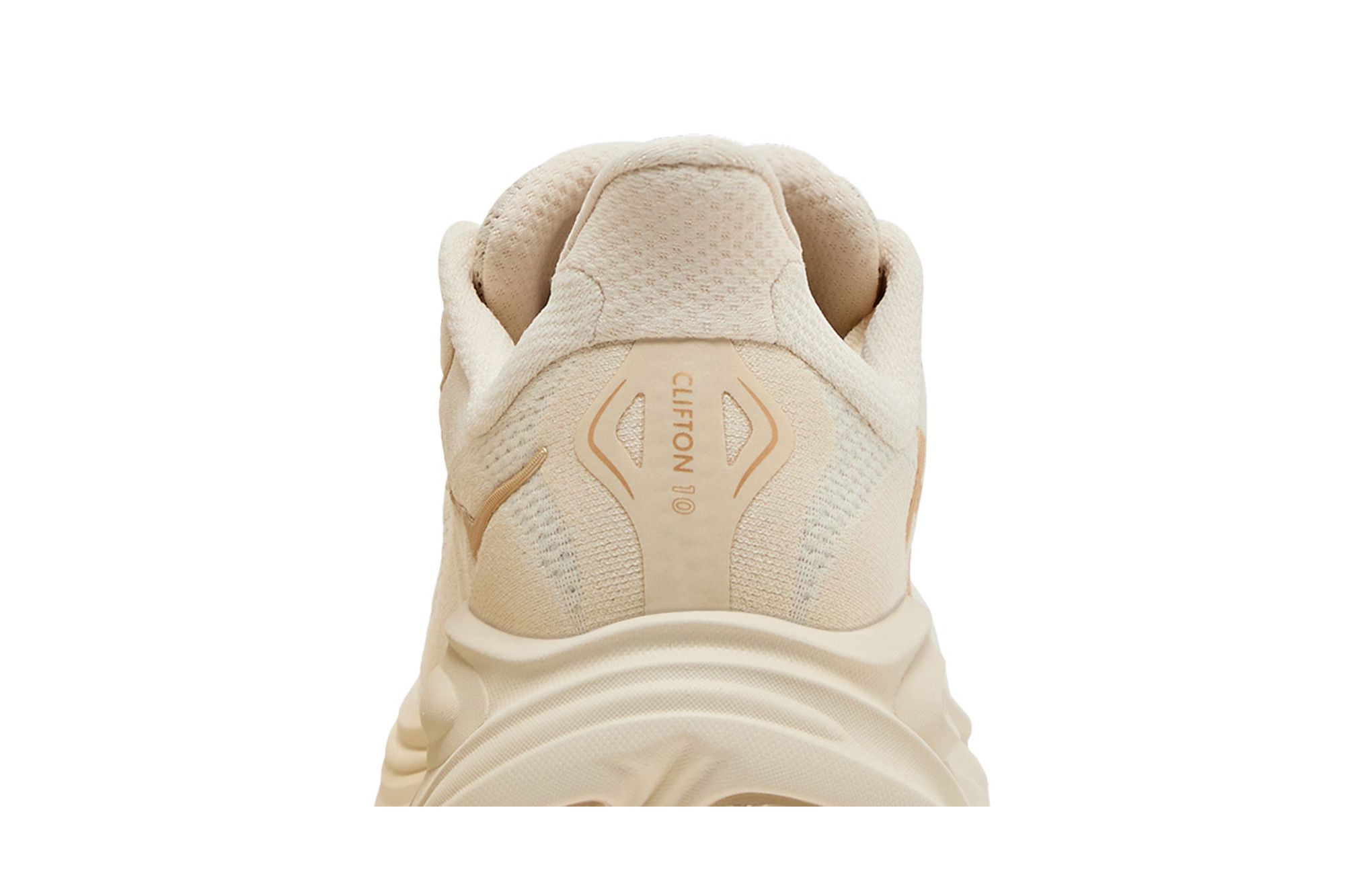 Cheap (W) Hoka One One Clifton 10 Vanilla Birch Sepatu Lari Pria/Wanita 1162031-VCH