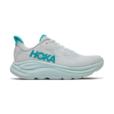 (W) HOKA Clifton 10 'White Cielo Blue'