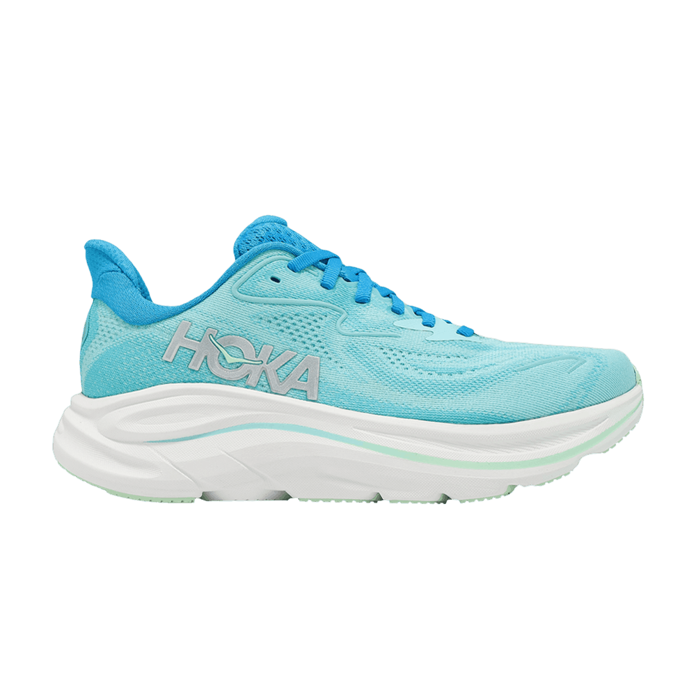 (Women) HOKA Clifton 10 Wide 'Skyward Blue' 1162050-SKYW