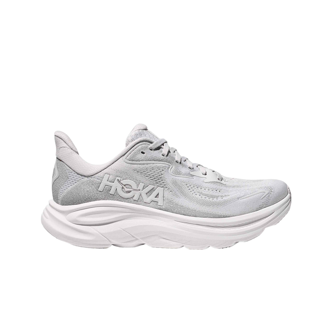 (Women) HOKA Clifton 10 Wide 'Stellar Grey' 1162050-CRDS