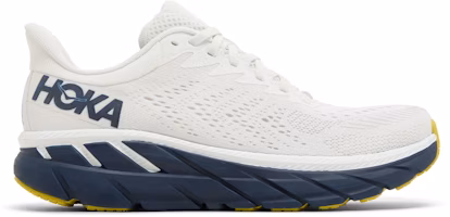 (Women) HOKA Clifton 7 'Blanc De Blanc Black Iris' 1110509-BDBBI (Women) HOKA Clifton 7 'Blanc De Blanc Black Iris' 1110509-BDBBI