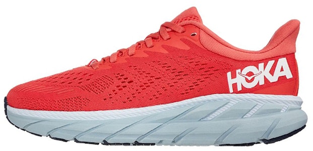 HOKA ONE ONE Clifton 7 低幫 跑步鞋 女款 紅色 Buy HOKA ONE ONE Clifton 7 低幫 跑步鞋 女款 紅色
