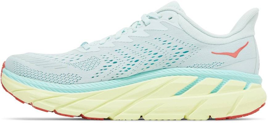 (Women) HOKA Clifton 7 'Morning Mist Hot Coral' 1110509-MMHC Lookbook (Women) HOKA Clifton 7 'Morning Mist Hot Coral' 1110509-MMHC