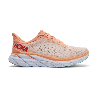(W) HOKA Clifton 8 'Cantaloupe'