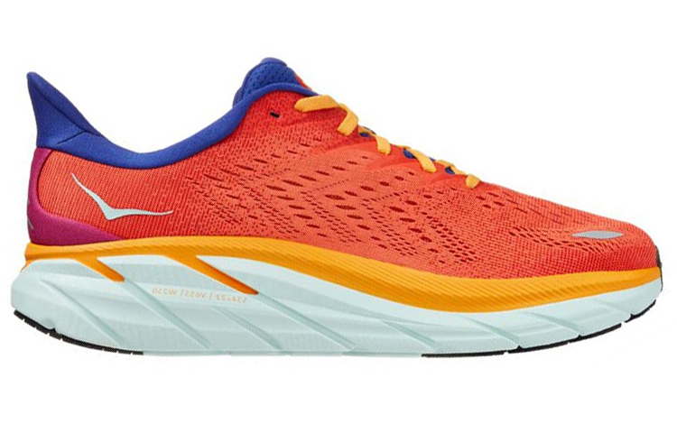 Order (W) HOKA Clifton 8 'Fiesta Bluing' Lelaki Kasut Lari 1119394-FBLN