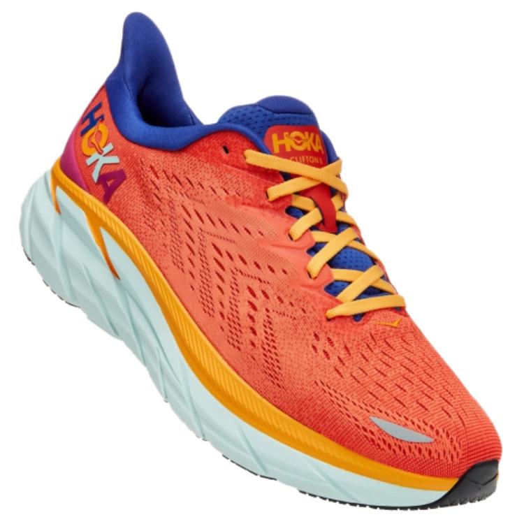 Lookbook (W) HOKA Clifton 8 'Fiesta Bluing' Lelaki Kasut Lari 1119394-FBLN