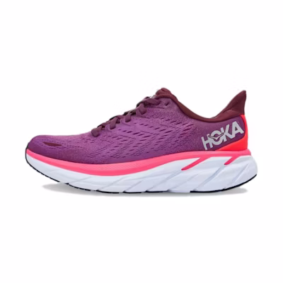 (W) HOKA Clifton 8 'Grape Wine'
