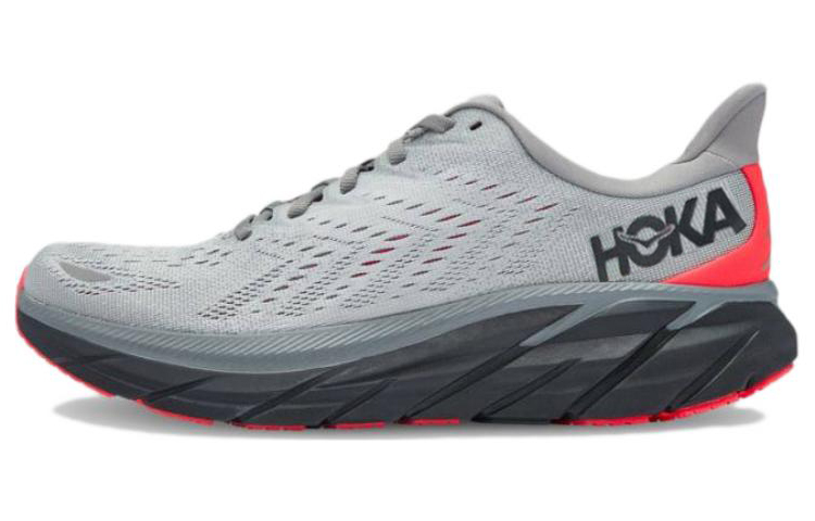 (W) HOKA Clifton 8 'Sharkskin Diva Pink'